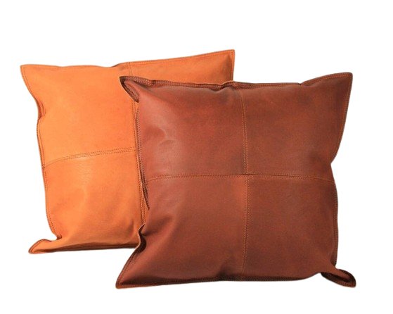 Leather Berber' Lambskin Cushion Cover & Pillow Cover: Stylish Comfort for Your Home Decor - Home Accents